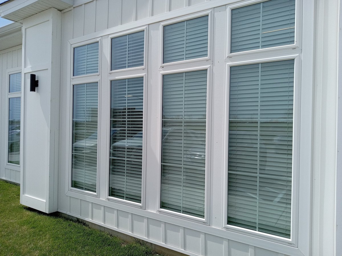 Home improvement project with modern doors